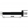 Parafuso Sextavado Ao 8.8  M22 x 80MM MA DIN 931 ROSCA PARCIAL