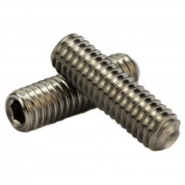 Parafuso Sextavado Interno Allen Sem Cabea Inox a2 304 M8-1.25 x 10