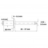Rebite Pop Alumnio Branco 522 (4.8 X 22)