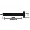 Parafuso Sextavado Ao 8.8  M16 x 90MM MB DIN 960 M16-1.50x90 ROSCA PARCIAL