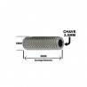 Parafuso Sextavado Interno Allen Sem Cabea Inox a2 304 M5-0.80 x 5