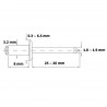Rebite POP de Repuxo em Inox 308 ( 3.2 x 8 )